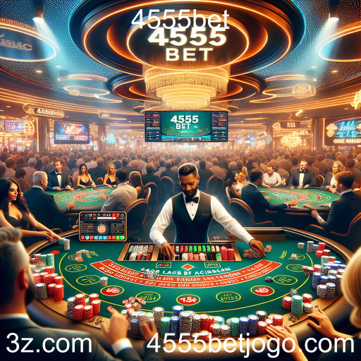 Cassino ao Vivo: A Nova Fronteira do Jogo Online na 4555bet